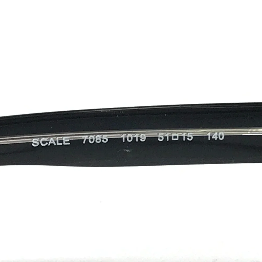 Arnette SCALE 7085 1019 Eyeglasses Frames Black Clear Rectangular 51-15-140